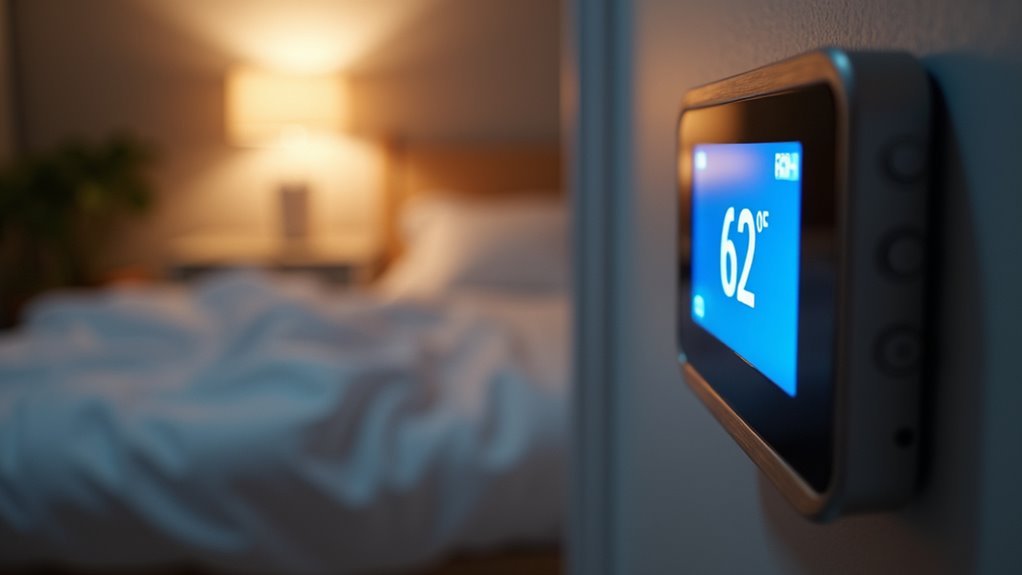 energy efficient thermostat programming
