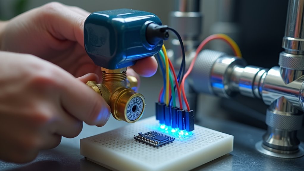 esp32 water valve control