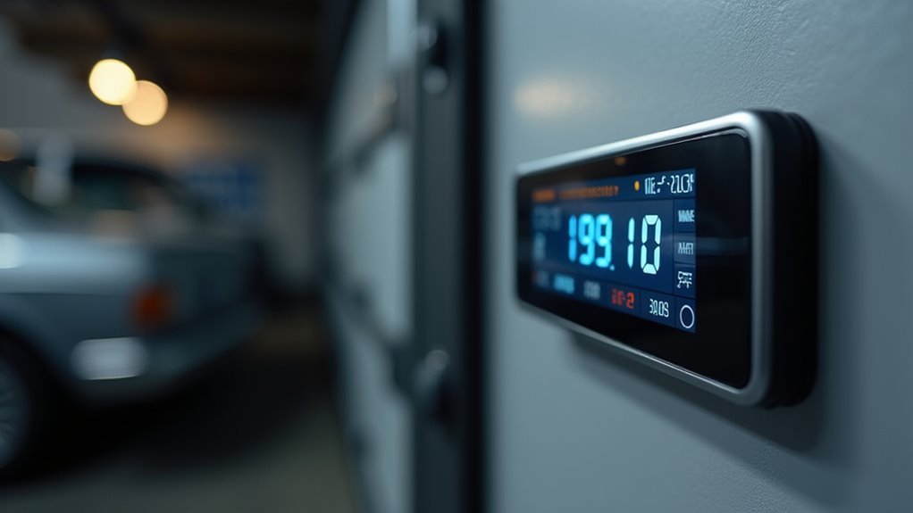garage door security monitor