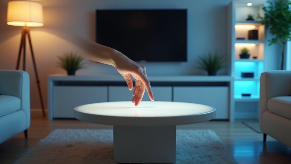 gesture controlled lighting furniture tips
