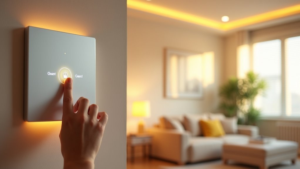 guest mode lighting setup