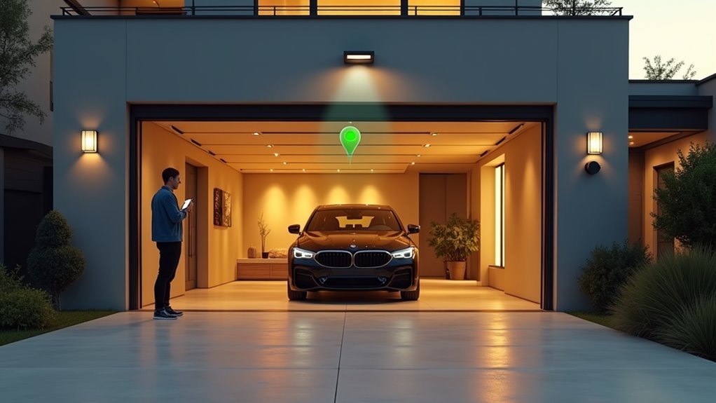 hands free garage door automation