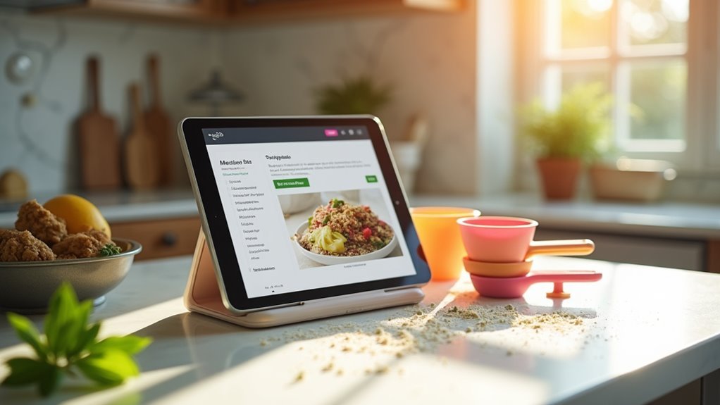 hands free recipe access