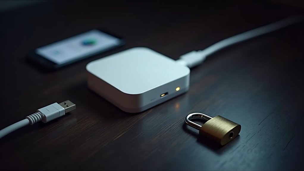 home hub privacy controls