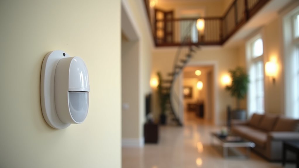 indoor motion sensor placement