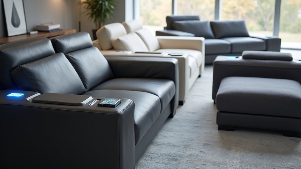 innovative charging sofa designs