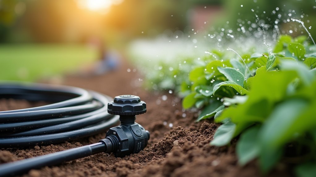 install drip irrigation system