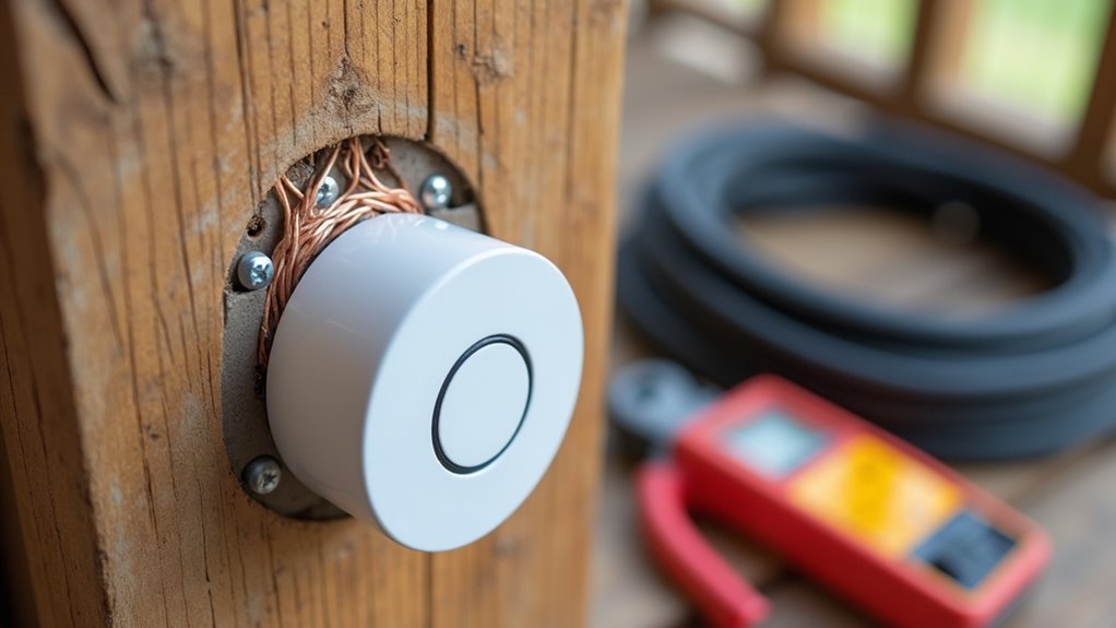 install hardwired doorbell steps