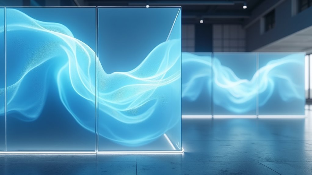 interactive space divider technology