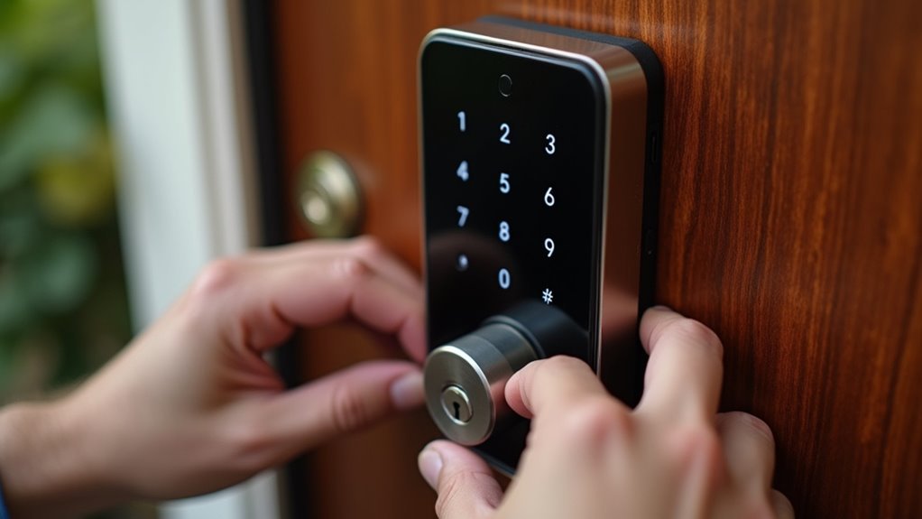 Installing Keyless Entry for Secure Home Access