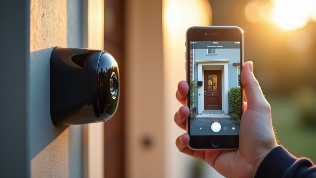 live video doorbell access