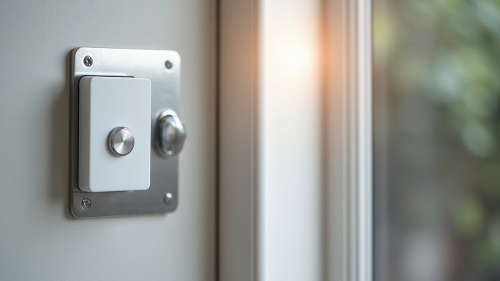 magnetic doorbell mount installation