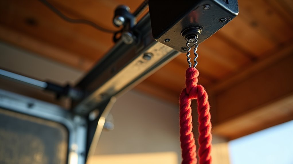 manual garage door operation