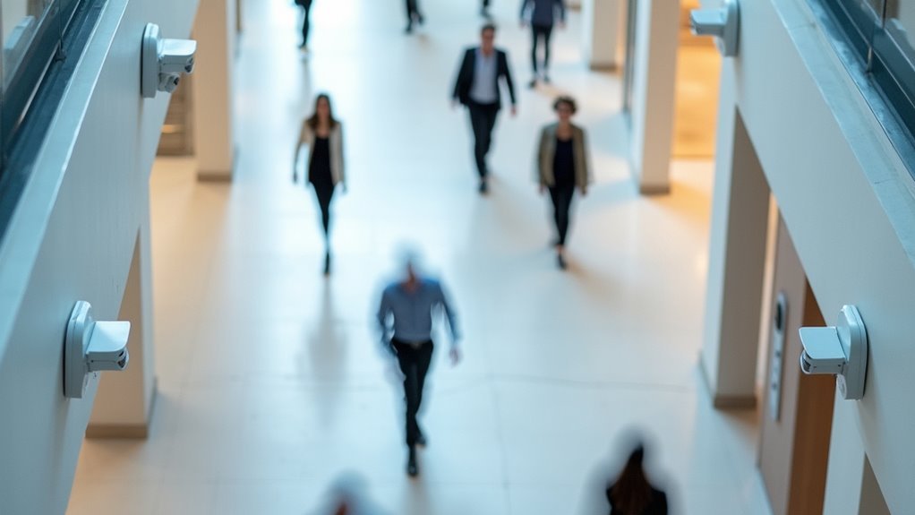 maximize security in hallways