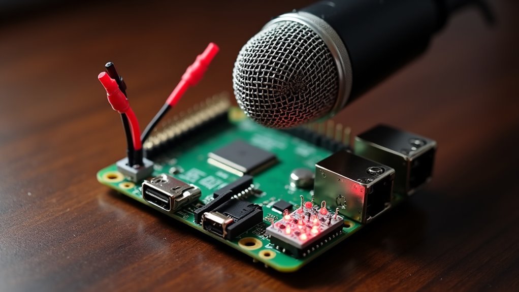 microphone configuration and testing