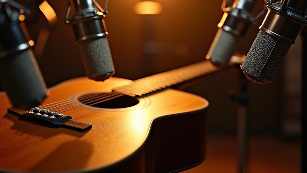 microphone placement for lighting