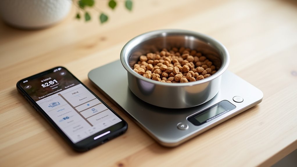 monitor pet food intake