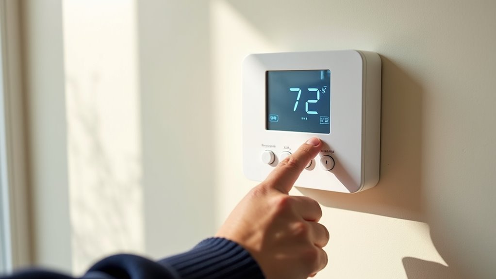 monthly thermostat savings analysis