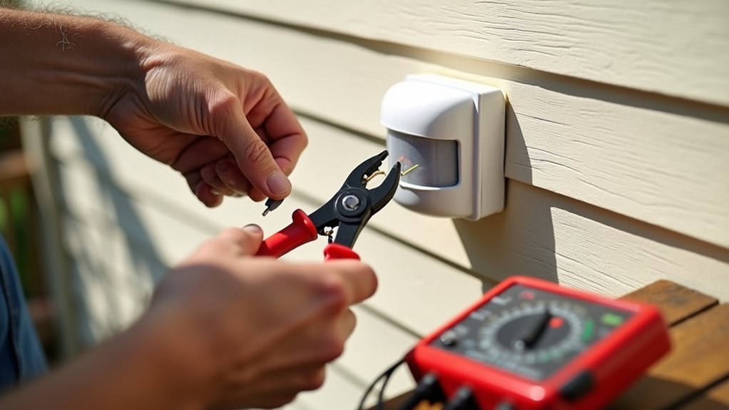 motion sensor installation tips