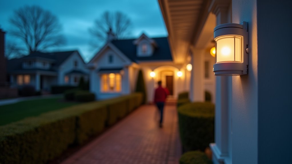 motion sensors enhance security