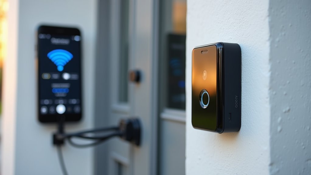 network configuration for doorbell