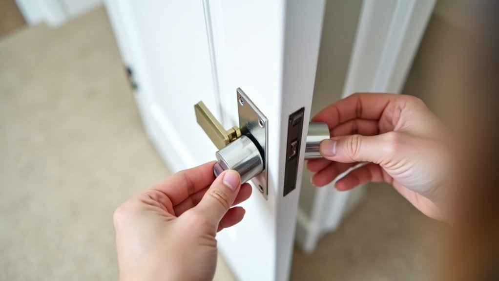 no drill locks for renters