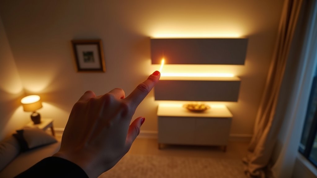 one touch lighting scene activation