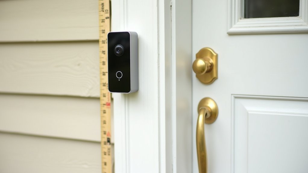 optimal camera installation height