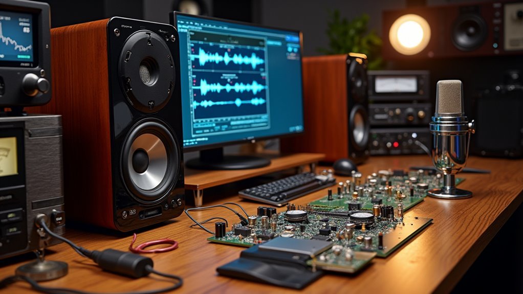 optimal microphone and speaker selection