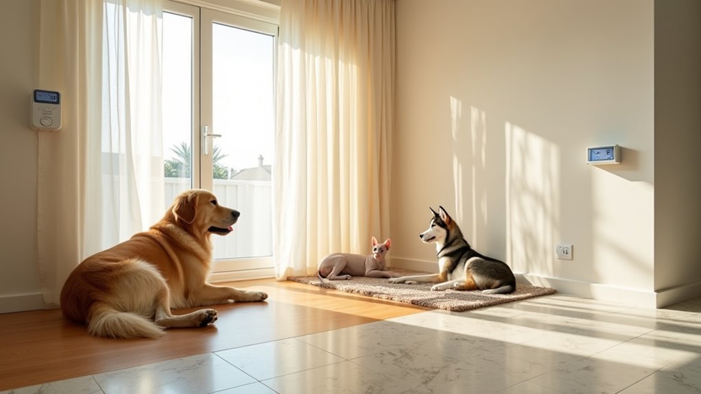 optimal pet temperature settings
