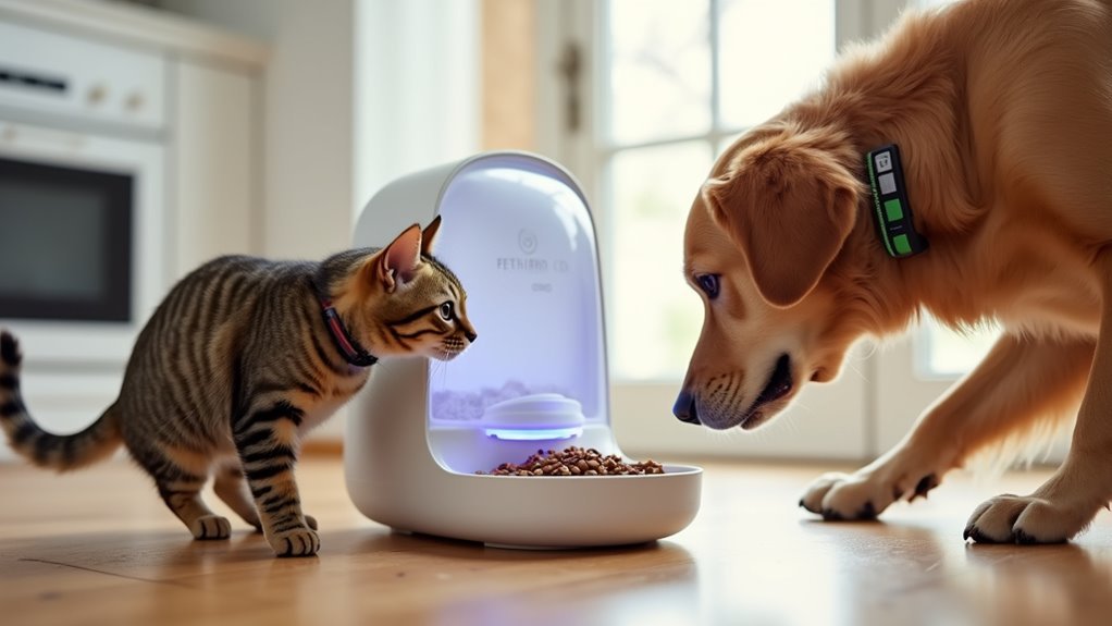 organized feeding for pets