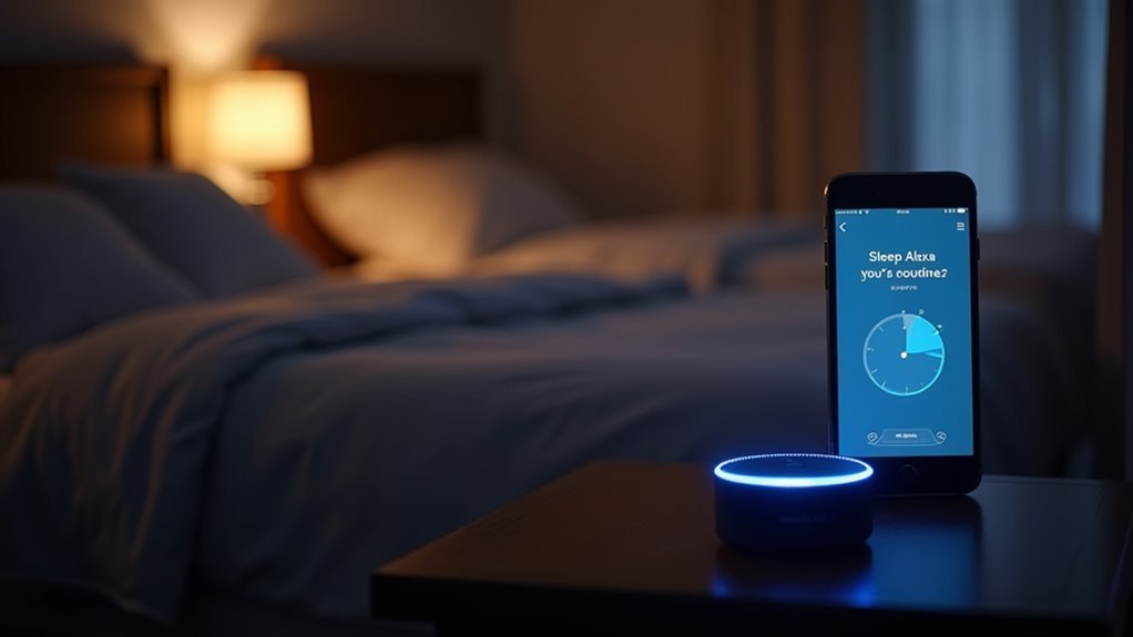 personalized sleep routine setup