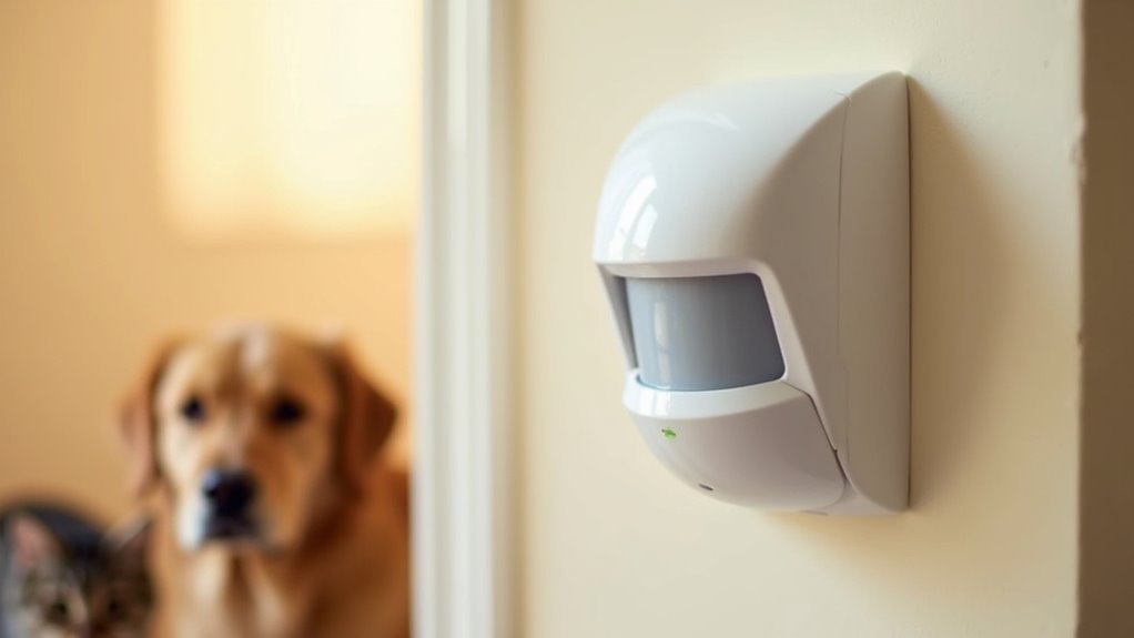 pet friendly motion sensors
