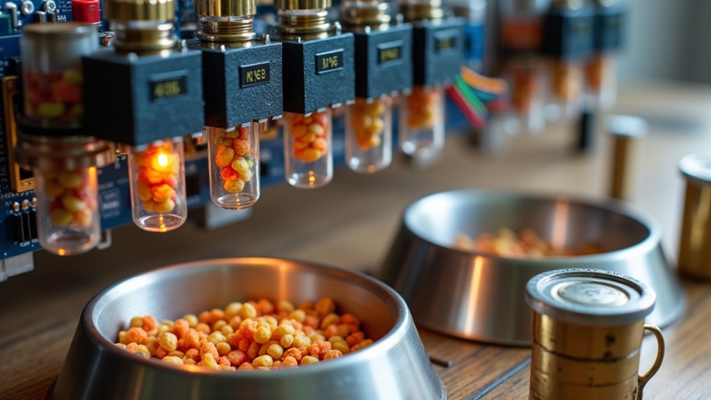precise pet food dispensing