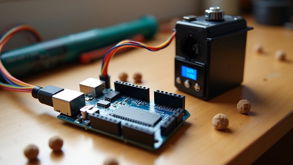 programmable automatic pet feeder
