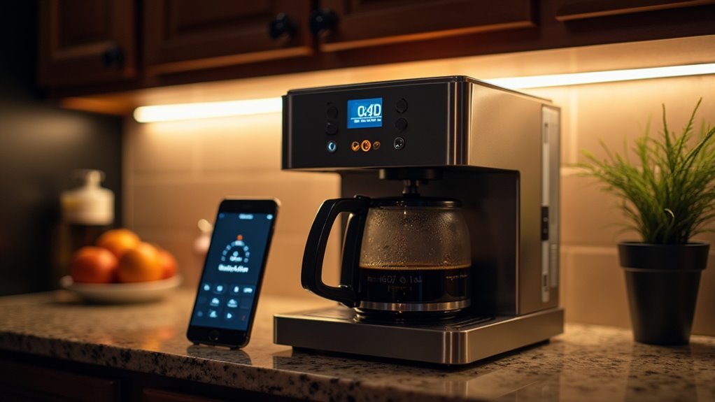 programmable coffee maker convenience