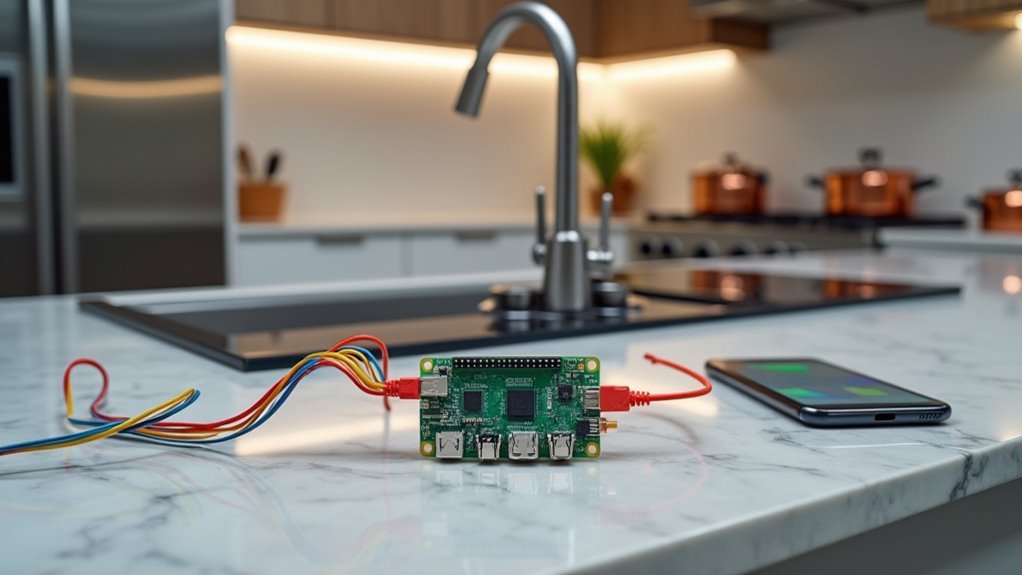 raspberry pi kitchen automation