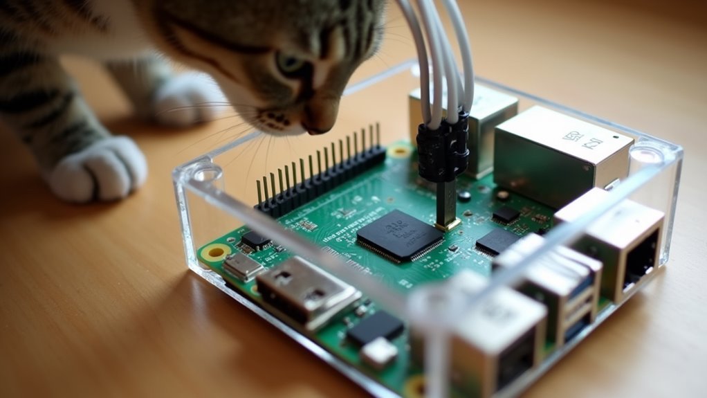raspberry pi pet monitoring setup