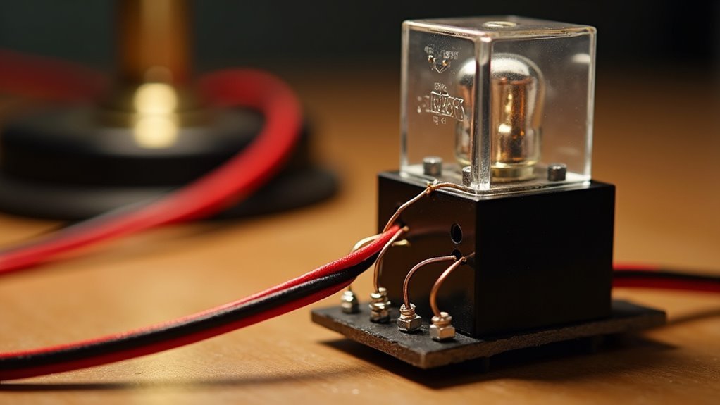 relay circuit for lamp control