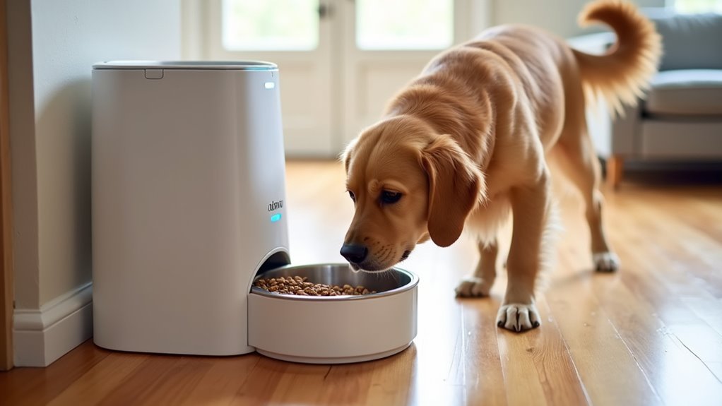 remote pet feeding control