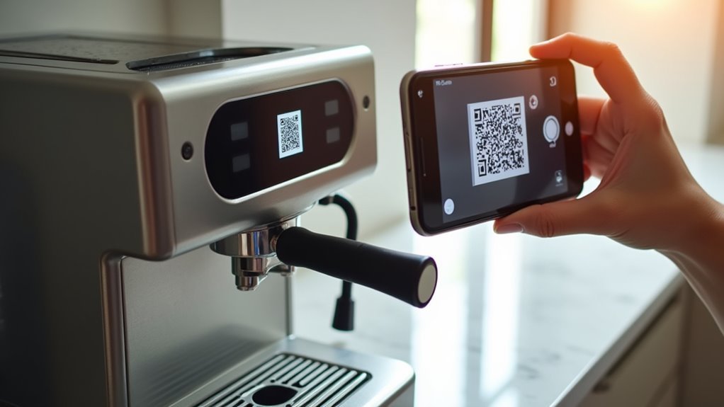 scan qr code setup