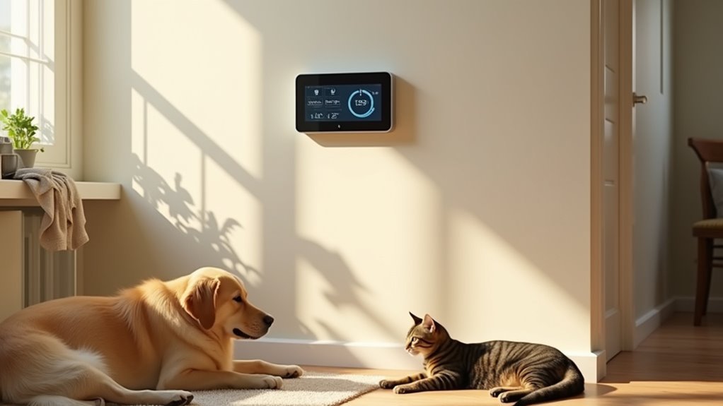 seasonal pet temperature schedules