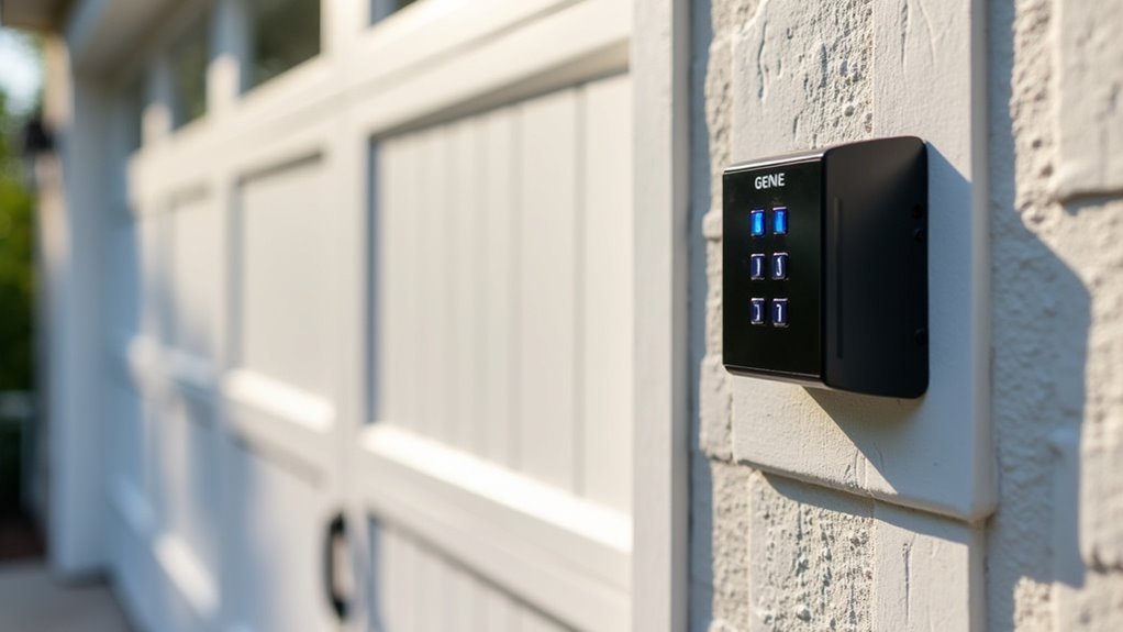 secure convenient garage access