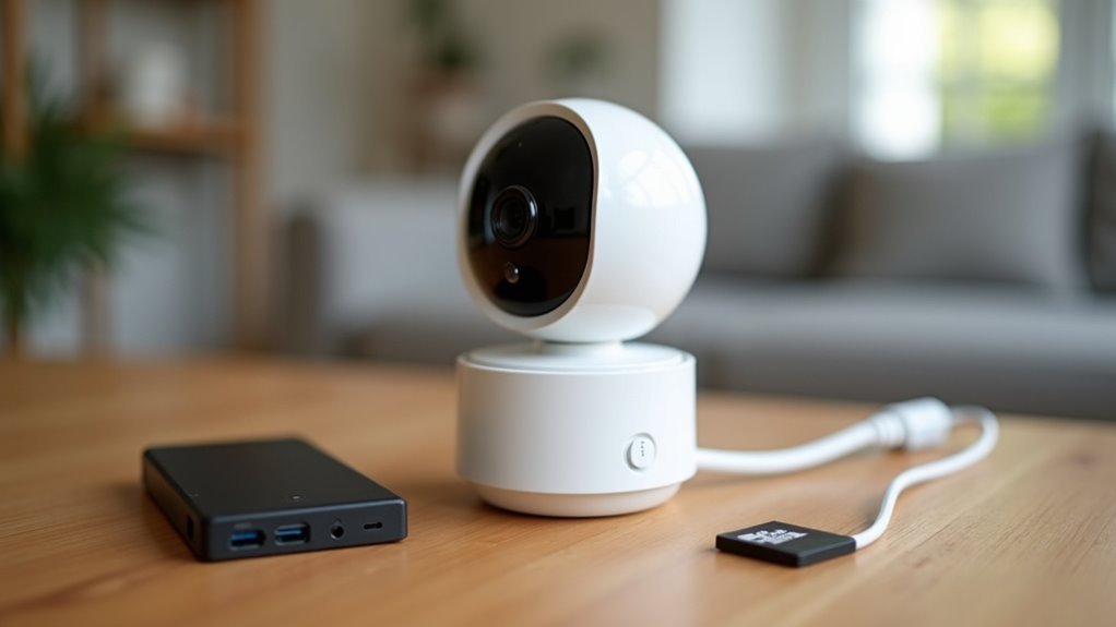 secure local video storage