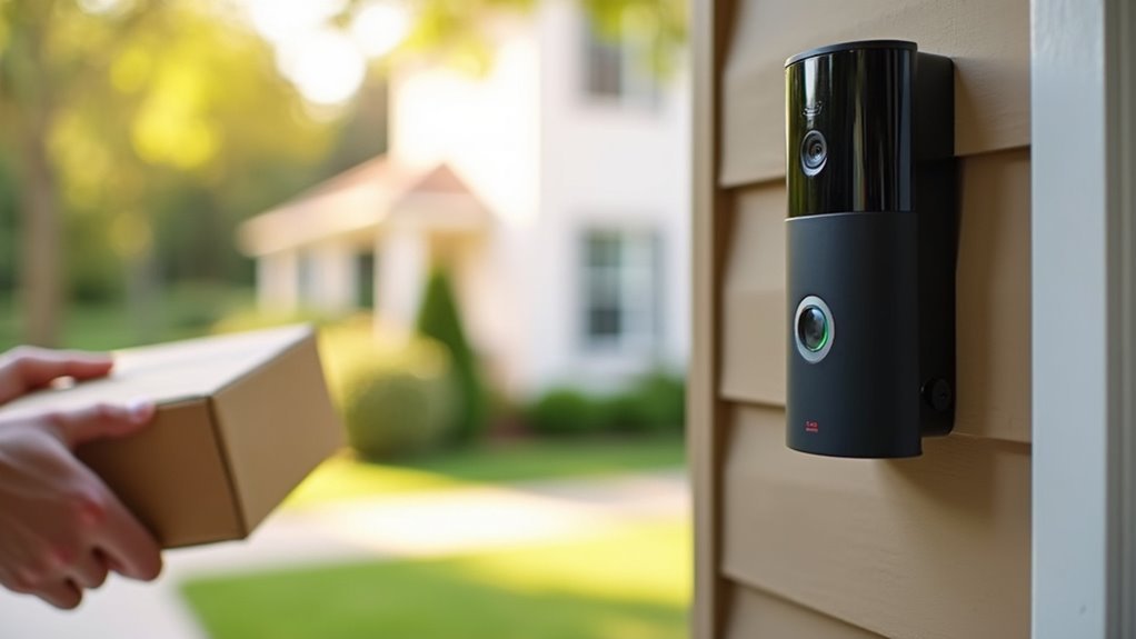 secure package delivery monitoring