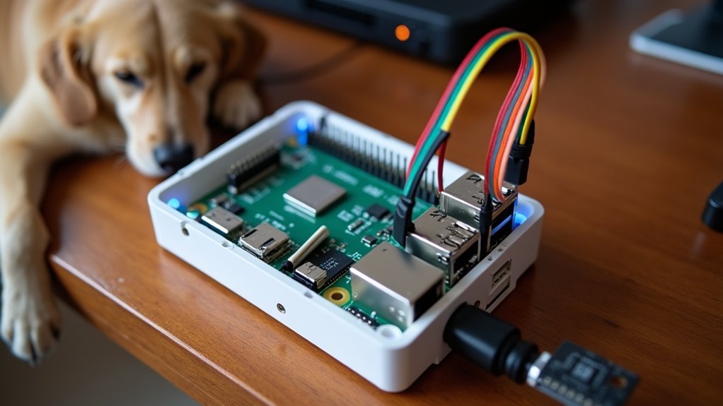 secure remote pet camera