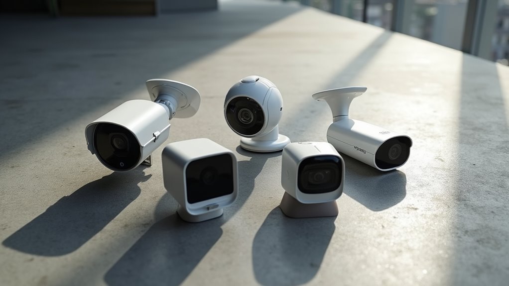 self monitoring security camera tips
