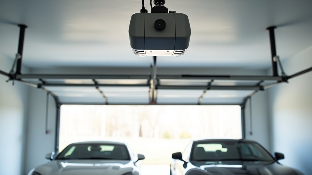 silent garage door openers