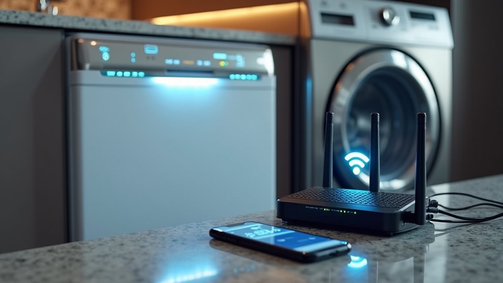smart appliance network setup