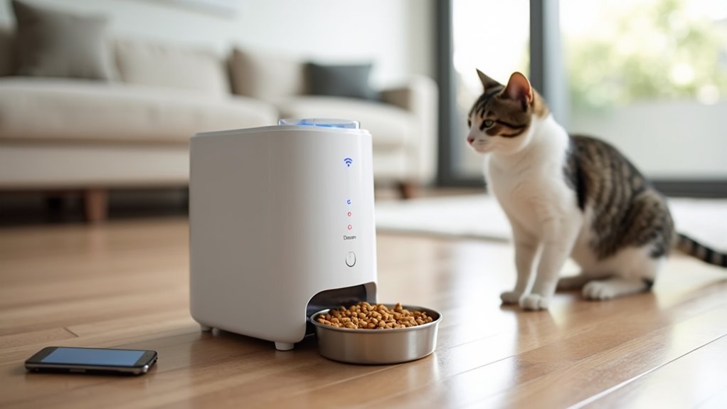 smart automated pet feeding